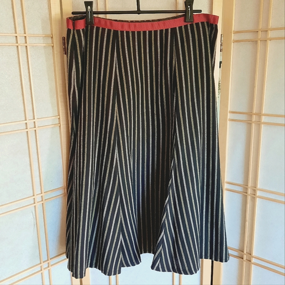 Boden Cotton/Wool Midi Skirt UK Size 14L
